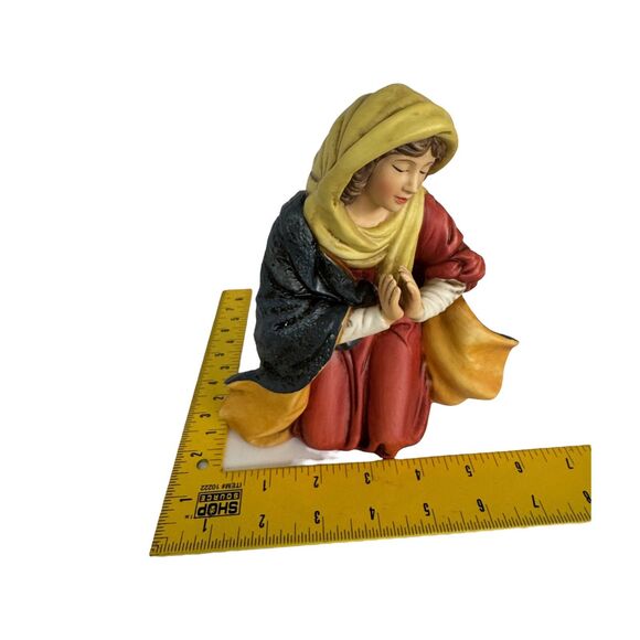 Vintage Mary Nativity Porcelain Replacement O’Well Grandeur Noel Christmas 7.5" - Picture 11 of 14